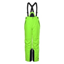 Killtec Winter Ski Pants KSW 79 (waterproof, breathable, PFC-free, snow guard, edge protection) neon green Kids